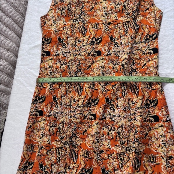 Vintage Krist Gudnason California Zip Up Batik style Pattern Sleeveless Size M - Picture 10 of 11